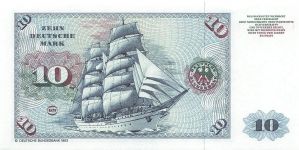10 Deutsche Mark 2.1.1980 BRD-30a Kassenfrisch/UNC