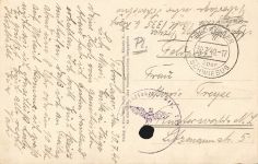 AK Tiborlager Partie am Nischlitzsee Ostbrandenburg 1940 gelaufen Postkarte