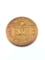 DDR Medaille Auferstanden aus Ruinen Spitzenstadt Plauen im Vogtland
