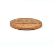 DDR Medaille Auferstanden aus Ruinen Spitzenstadt Plauen im Vogtland