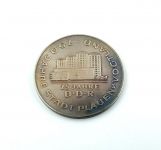 DDR Medaille 25 Jahre DDR Stadt Plauen Vogtland Silber