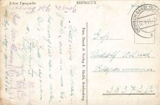 AK Schwarzpfütze-Finkendorf Restaurant Steirerfranzl Böhmen 1943 Postkarte