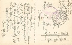 AK Schongau Straßenansicht Kirche Bayern 1940 gelaufen Postkarte