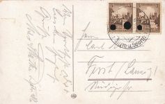 AK Breslau Liebichshöhe Schlesien gelaufen Postkarte
