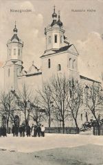AK Nowogrodek Russische Kirche Polen 1916 gelaufen Postkarte
