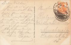 AK Freudenstadt Kurhaus Rappen Hotel Baden-Württemberg 1917 gelaufen Postkarte