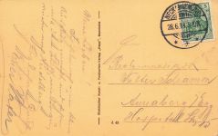AK Neckargemünd Gedicht Stadtansicht Baden-Württemberg 1914 gelaufen Postkarte