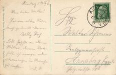 AK Nürnberg Hans Sachs-Haus Bayern 1911 gelaufen Postkarte