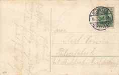 AK Münster Eingang Zoologischer Garten Nordrhein-Westfalen 1913 Postkarte