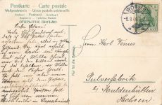 AK Worms Dom Rheinland-Pfalz 1906 gelaufen Postkarte