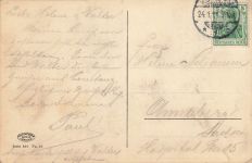 AK Konstanz Hushaus Husstein Baden-Württemberg 1911 gelaufen Postkarte