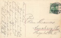 AK Frankfurt am Main Zirkus Schumann Hessen 1911 gelaufen Postkarte