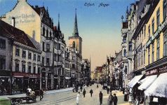 AK Erfurt Anger Straßenansicht Thüringen ungelaufen Postkarte