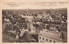 AK Memmingen Gesamtansicht Bayern 1917 gelaufen Postkarte