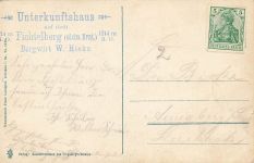 AK Böhmisch-Wiesenthal Fichtelberghaus Stadtansicht Böhmen ungelaufen Postkarte
