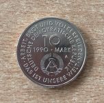 10 Mark 1990 Münze 1. Mai DDR Münze