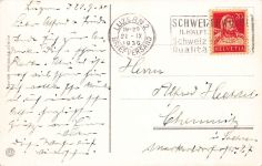 AK Luzern Pilatus Gesamtansicht Schiffe Schweiz 1930 gelaufen Postkarte
