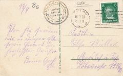 AK Rundschau vom Hochwald Böhmen Zittauer Gebirge 1928 gelaufen Postkarte