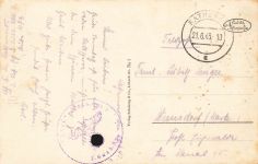 AK Rathenow Bismarckturm Brandenburg 1943 gelaufen Postkarte