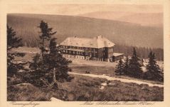 AK Riesengebirge Neue Schlesische Baude Schlesien ungelaufen Postkarte