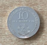 DDR 10 Mark 1980 Gerhard von Scharnhorst Silber Münze