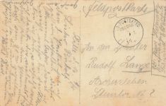 AK 1.WK Graf Zeppelin Portrait 1916 gelaufen Patriotika Postkarte