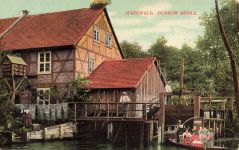 AK Spreewald Dubkow Mühle Brandenburg 1911 gelaufen Postkarte