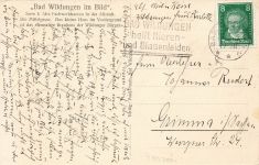 AK Bad Wildungen Fachwerkbauten Mittelgasse Hessen 1928 gelaufen Postkarte