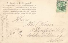 AK Schwerin Stadtansicht Schloss Mecklenburg-Vorpommern 1905 gelaufen Postkarte