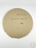 DDR Pappschild Staatswappen der DDR 21cm Durchmesser