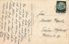 AK Lublin Magistrat Polen 1940 gelaufen Postkarte
