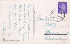 AK Stralsund Stadtansicht Mecklenburg-Vorpommern 1942 gelaufen Postkarte