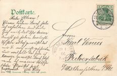 AK Coburg Fotomontage kleiner Junge Bayern 1906 gelaufen Postkarte