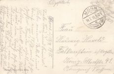 AK Mons Handelsinstitut Belgien 1915 gelaufen Postkarte