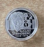 25 Ecu 1996 August Strindberg Schweden PP Silber mit Zertifikat