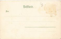 Gruss von Festung Thorn Eisenbahnbrücke und Kirche Westpreußen Postkarte AK