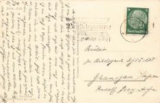AK Jena Paradiesbrücke Hausberg Wilhelmshöhe Thüringen 1939 Postkarte