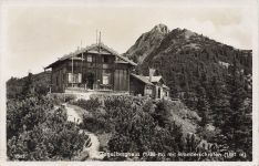 AK Schwangau Tegelberghaus Branderschrofen Bayern 1935 gelaufen Postkarte