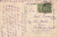 AK Zehlendorf Hauptstrasse Berlin Steglitz-Zehlendorf 1923 gelaufen Postkarte