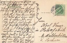 AK Schwerin Dom Theater Palais Mecklenburg-Vorpommern 1905 gelaufen Postkarte