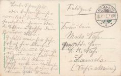 AK Bad Neuenahr Kurtheater Rheinland-Pfalz 1915 gelaufen Postkarte
