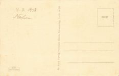 AK Ragnit Mühlenteich Kirche Ostpreussen 1938 ungelaufen Postkarte