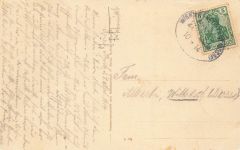 AK Kyritz Rathaus Straßenansicht Brandenburg 1914 gelaufen Postkarte