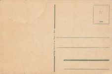AK Bahn Banie Winterlandschaft Kirche Pommern ungelaufen Postkarte