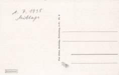 AK Neidenburg Nidzica Schloss Ostpreussen 1938 ungelaufen Postkarte