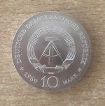 10 Mark Johann Friedrich Böttger 1969 DDR Silber Münze
