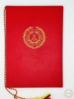 DDR Verdienstmedaille der NVA in Gold Urkunde Oberstleutnant der Reserve 1987