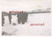 Appell deutsche Soldaten Stadion Garnes bei Bergen Norwegen