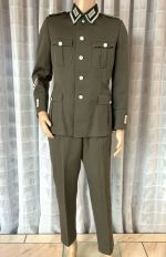 DDR NVA GT Grenztruppen Uniform Jacke schwarzer Kragen Hose Feldwebel m48 1970