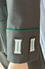 DDR NVA GT Grenztruppen Uniform Jacke schwarzer Kragen Hose Feldwebel m48 1970